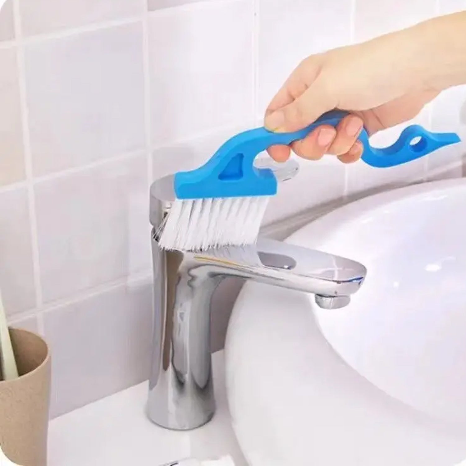 7545 Groove Gap Cleaning Brush, Kitchen Cleaning Tools Mini Corner Cleanings Tool Hand-held Shower Door Gap Cleaner for Window Blinds Sliding Door Track Gaps Corner Cleaner Brush Keyboard 7545 Groove Gap Cleaning Brush, Kitchen Cleaning Tools Mini Corner Cleanings Tool Hand-held Shower Door Gap Cleaner for Window Blinds Sliding Door Track Gaps Corner Cleaner Brush Keyboard